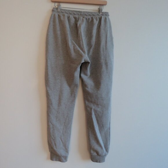 VINTAGE Y2K ELLESSE Heathered Gray Sweatpant Joggers Lounge Athleisure - Size M - Picture 10 of 13